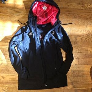 Adidas canada team fleece sweater